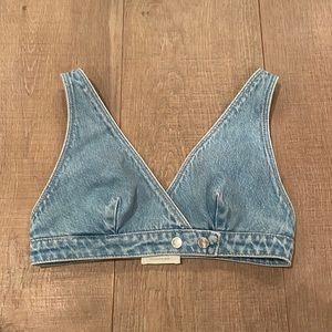 Lovers and Friends Denim Top